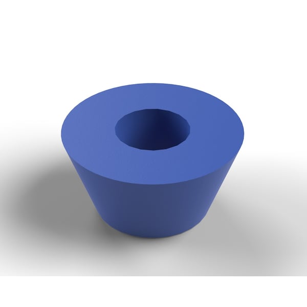 Silicone Rubber Stoppers, No 8